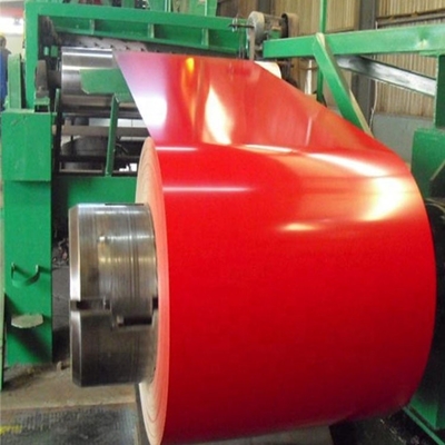 Το χρώμα έντυσε τις σπείρες χάλυβα 0.6mm Ppgi 1250mm καθαρό επίστρωμα ψευδάργυρου