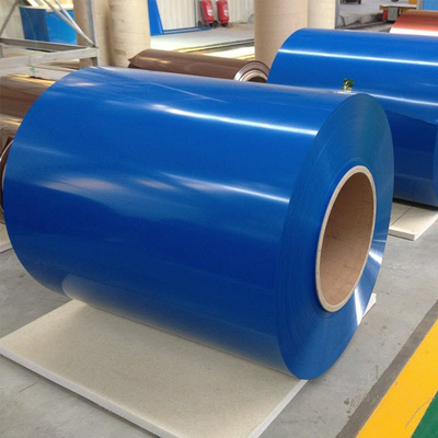 Γαλβανισμένο φύλλο 750mm σπειρών χάλυβα PPGL χρώμα πλάτους RAL
