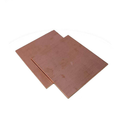Hairline Welding Copper φύλλου χαλκού 1000mm - 6000mm μήκος για βιομηχανική χρήση
