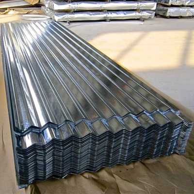Τα Z150 0.11mm φύλλο Z150 στεγών μετάλλων γαλβάνισαν ζαρωμένος