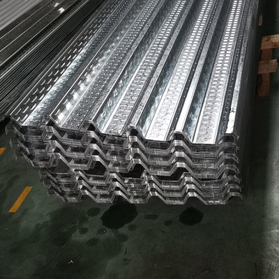 1.2MM ζαρωμένη Aluzinc μετάλλων επεξεργασία επιφάνειας φύλλων γαλβανισμένη