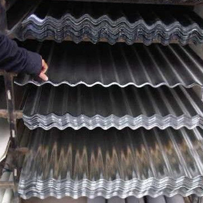 Γαλβανισμένο φύλλο 0.14MM υλικού κατασκευής σκεπής χάλυβα ζαρωμένος καυτός βυθισμένος σίδηρος μετάλλων