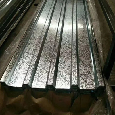 0.8mm γαλβανισμένο ζαρωμένο φύλλο 24 υλικού κατασκευής σκεπής τύπος πιάτων μετρητών