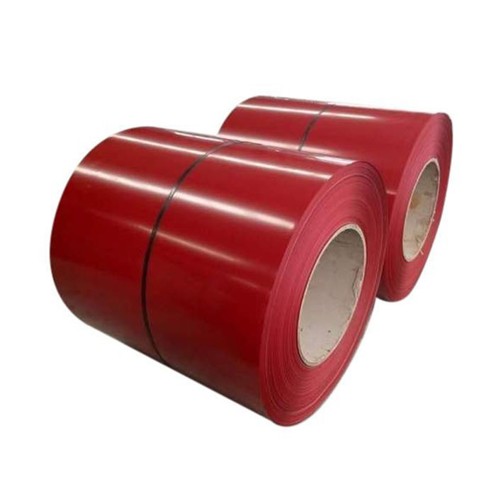4x8 ντυμένη σπείρα 1.2mm χάλυβα χρώματος PPGI PPGL πίσω επίστρωμα